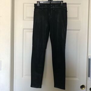 LEVEL 99 Women’s Black Skinny Coated Jeans  6/28
